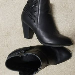 Black booties